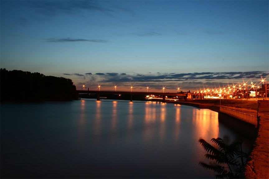 фото "мост" метки: пейзаж, закат
