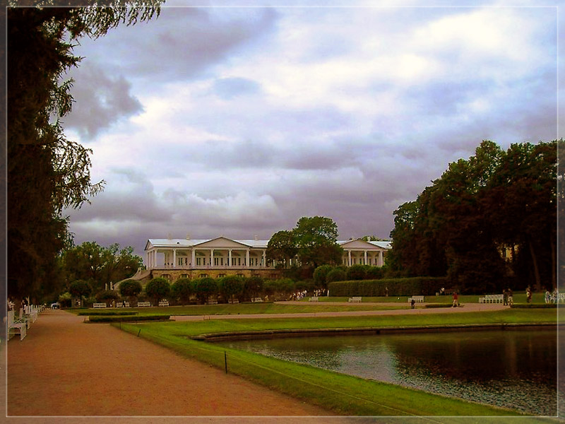 фото "Царский парк" метки: пейзаж, архитектура, облака