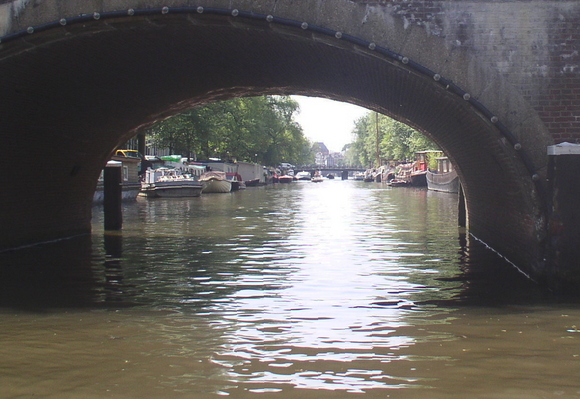 фото "Amsterdam Canal" метки: пейзаж, путешествия, Европа, вода