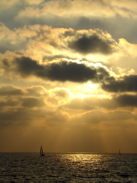 фото "Mediterranean sunset" метки: пейзаж, закат