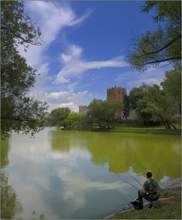 photo "The Moscow Fisher" tags: landscape, 