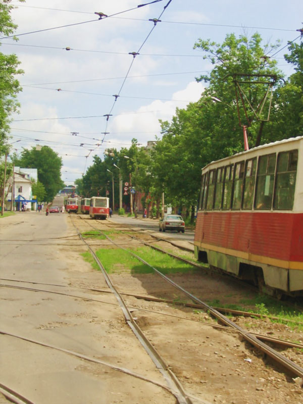 фото "Провинциальная автотрасса в "час пик"" метки: , 