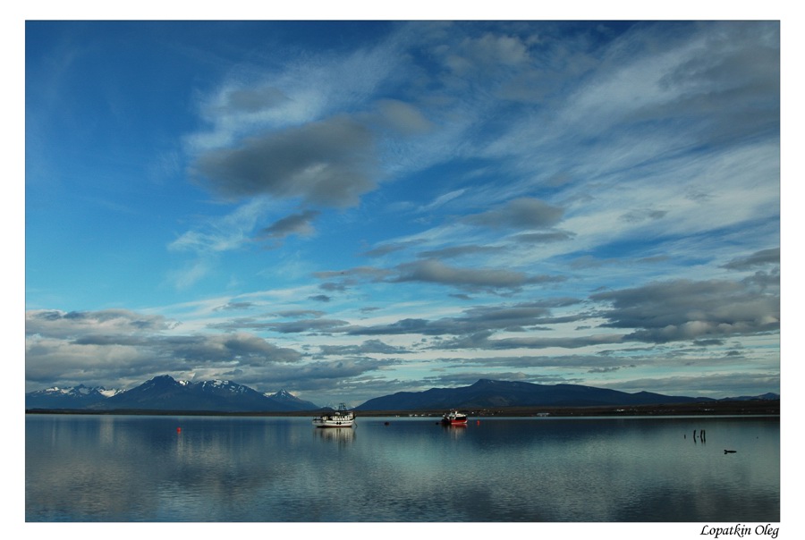 photo "Fjord Ultima Esperanza" tags: landscape, travel, South America, water