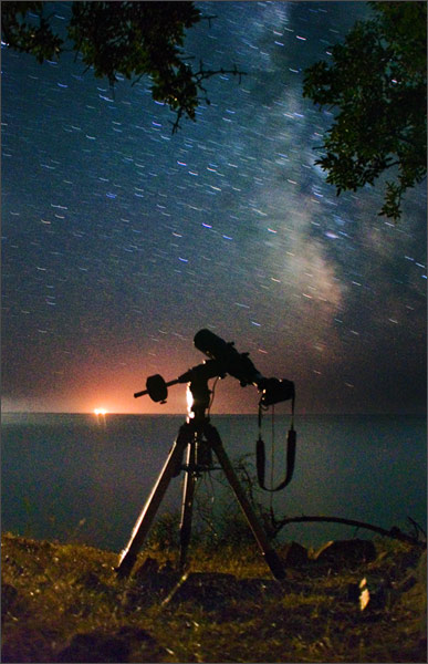photo "Catch a star" tags: landscape, night