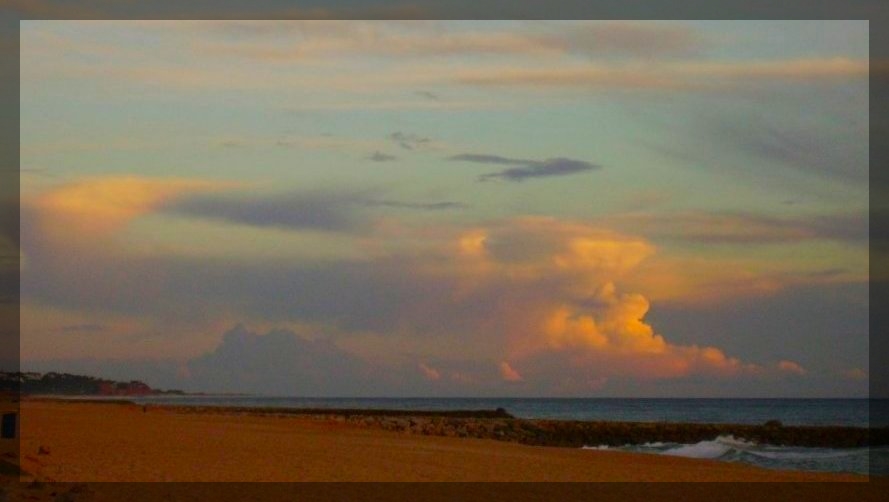 photo "Sunset on the beach" tags: landscape, sunset