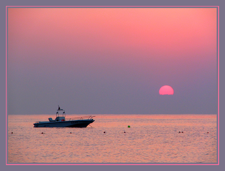 photo "Meeting rising" tags: landscape, sunset, water