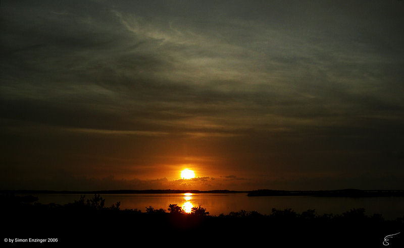 фото "sunset over key west" метки: пейзаж, закат, облака