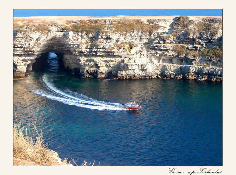 photo "Card from Crimea" tags: travel, landscape, Europe, water