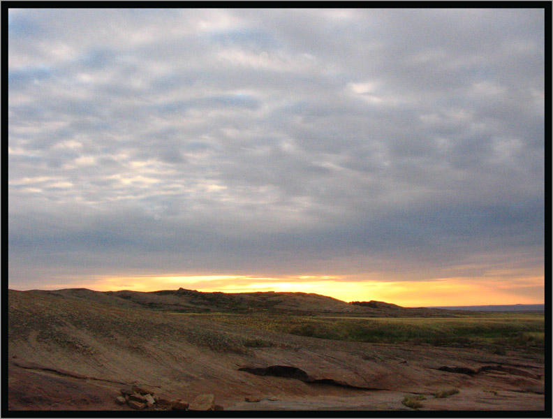 photo "***" tags: landscape, mountains, sunset