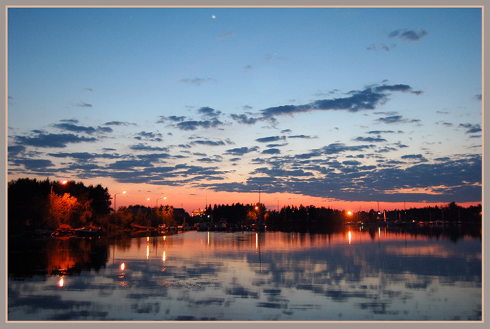 photo "August night in Finland" tags: landscape, night, summer