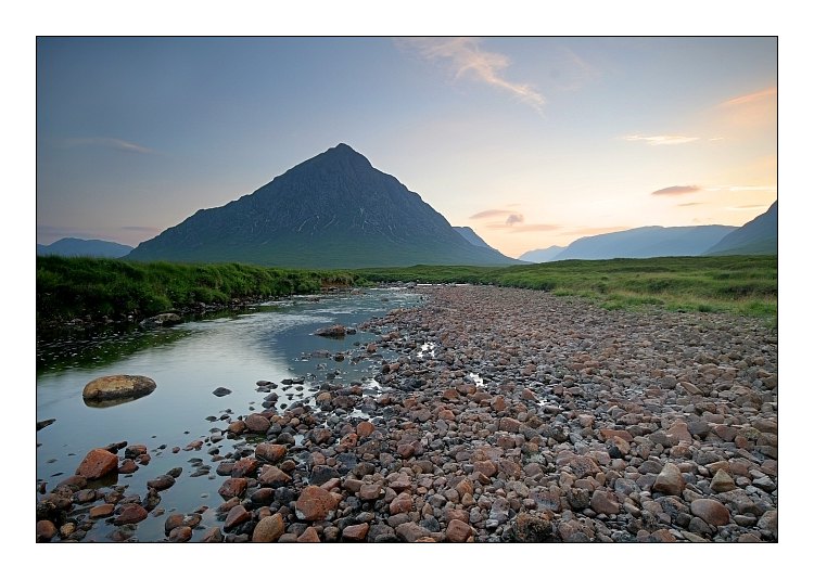 photo "Buachaille Etive Mor" tags: landscape, mountains, sunset