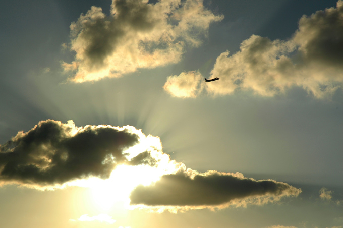 photo "Air" tags: landscape, clouds, sunset