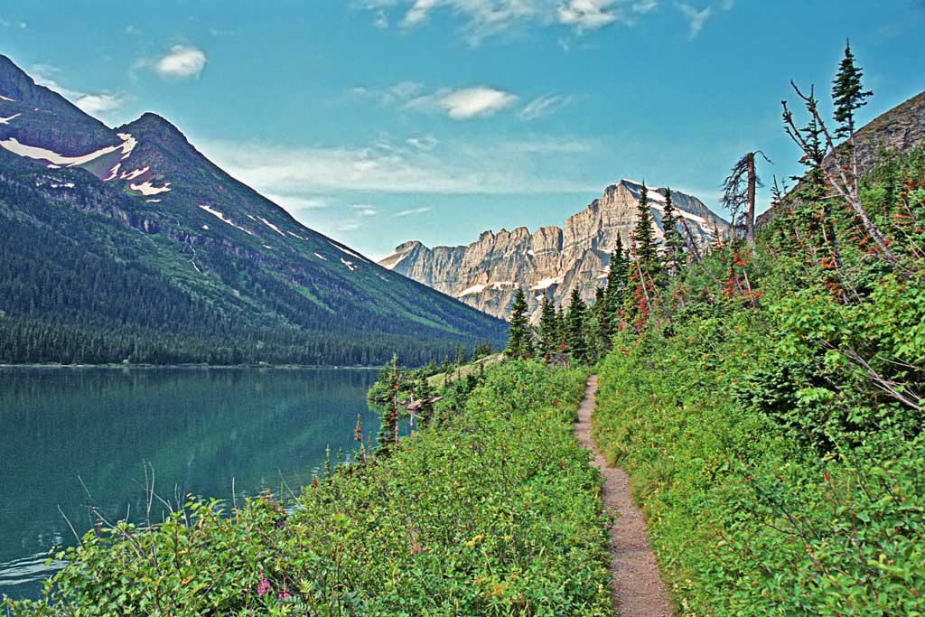 photo "The trail to the glacier" tags: landscape, mountains, water