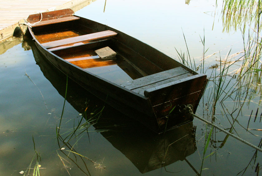 фото "One Boat" метки: пейзаж, вода, лето