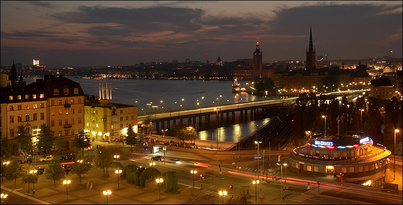 photo "Stokgolm" tags: architecture, landscape, night