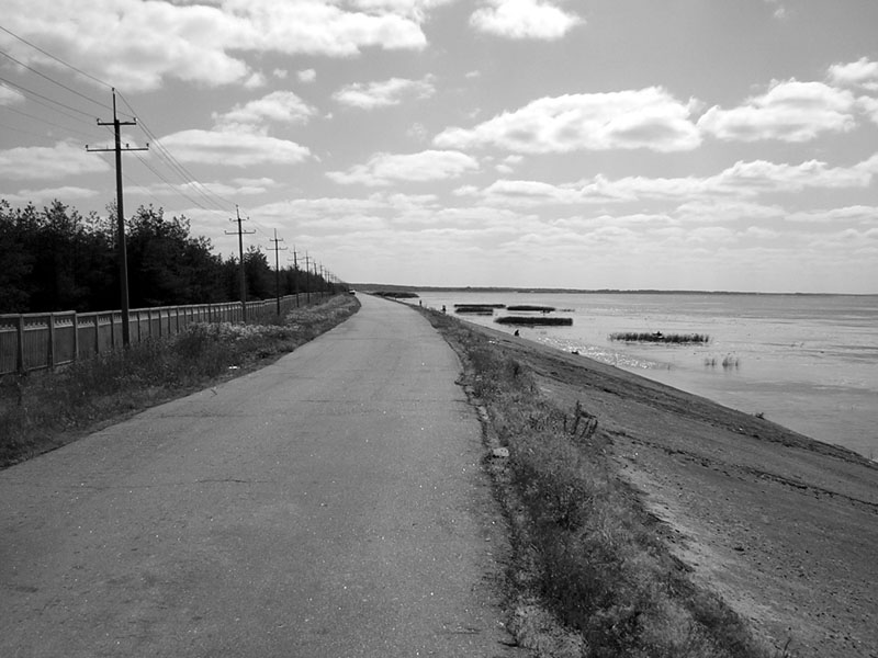 photo "Road" tags: landscape, black&white, 