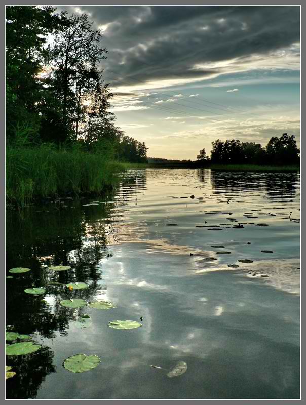 photo "***" tags: landscape, clouds, water