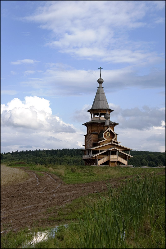 photo "Temple at a sacred source." tags: architecture, landscape, 