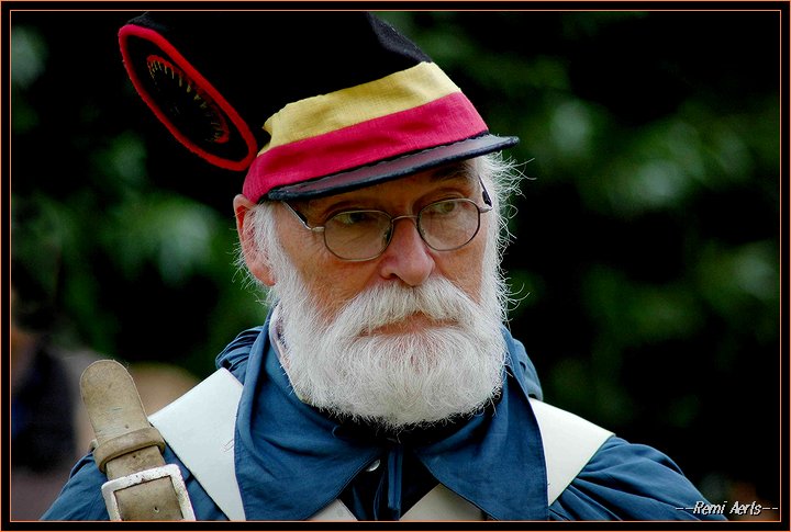 photo "old Belgian soldier 1830" tags: portrait, reporting, man