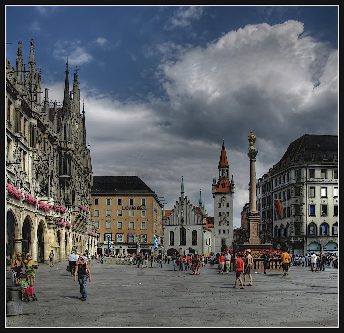 photo "Marienplatz" tags: architecture, travel, landscape, Europe