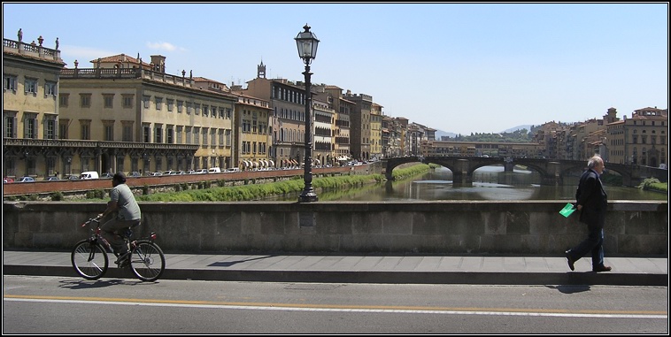 photo "Firenze, Ponte Alla Carraia" tags: architecture, travel, landscape, Europe