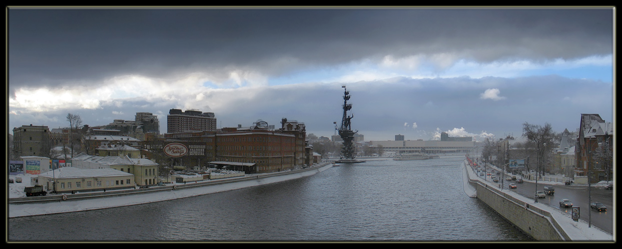 photo "The broken sky" tags: architecture, panoramic, landscape, 