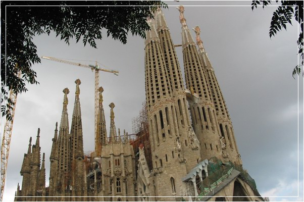 фото "Sagrada Familia in Barcelona (SP)" метки: архитектура, путешествия, пейзаж, Европа