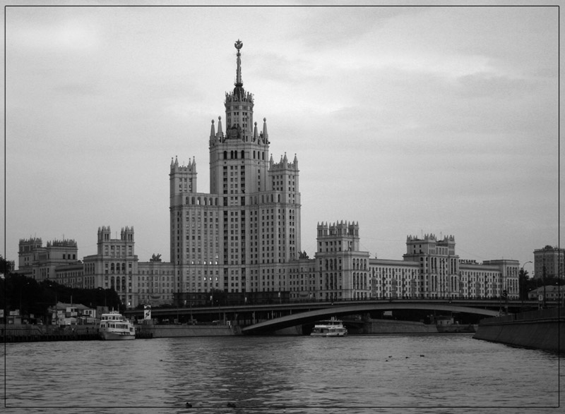 photo "Moskow time" tags: architecture, landscape, 