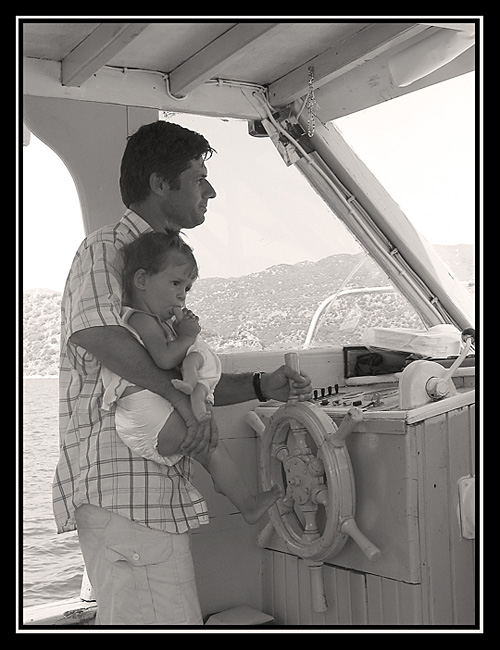 photo "Captain's daughter" tags: genre, black&white, 