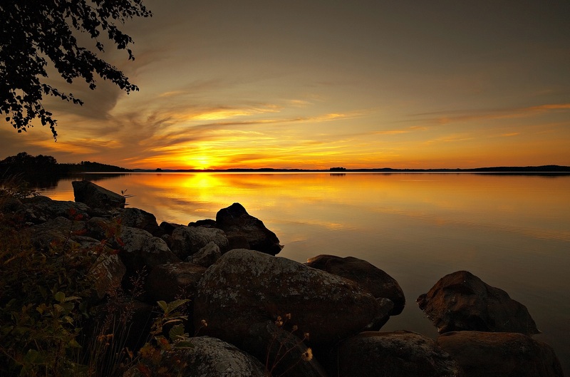 фото "August sunset" метки: пейзаж, лето