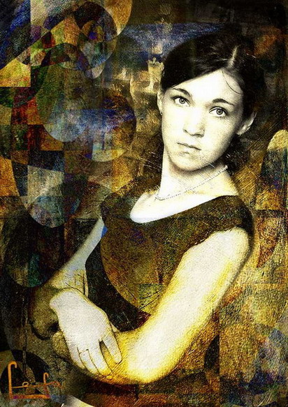 photo "Avtoportret" tags: portrait, montage, woman