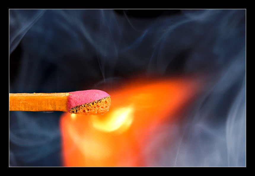 photo "Do not play with FIRE!" tags: macro and close-up, still life, 