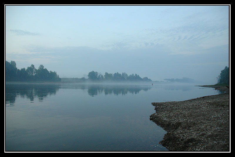 фото "Синий туман..." метки: пейзаж, закат