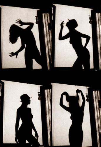 photo "my silhouettes" tags: black&white, 