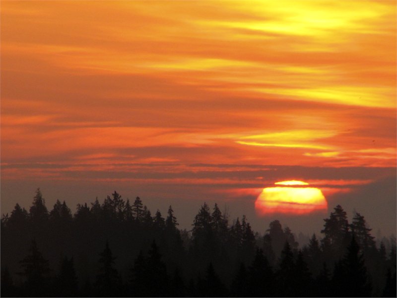 photo "Sunrise" tags: landscape, autumn, sunset