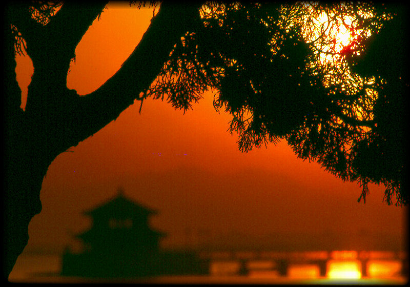 фото "Sino Sunset" метки: пейзаж, путешествия, Азия, закат