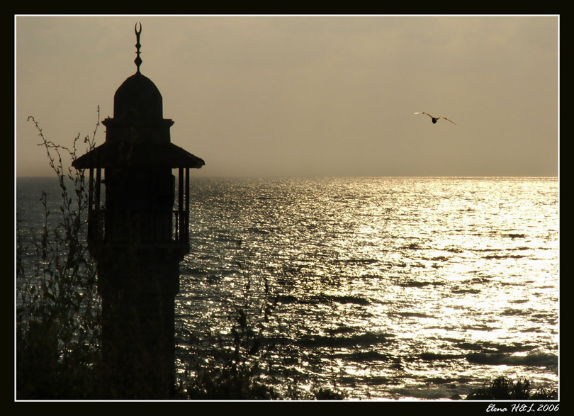 photo "Mediterranean sunset" tags: landscape, sunset, water
