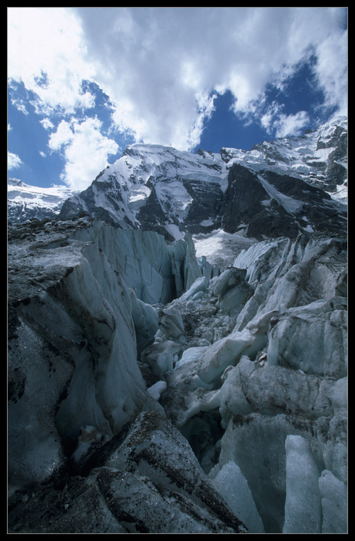photo "Krumkol Icefall (Bezengi)" tags: landscape, travel, Europe, mountains