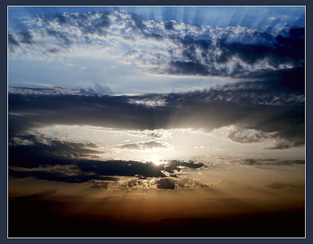 photo "***" tags: landscape, clouds, sunset