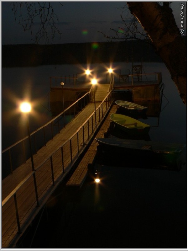 photo "Night mooring" tags: genre, 