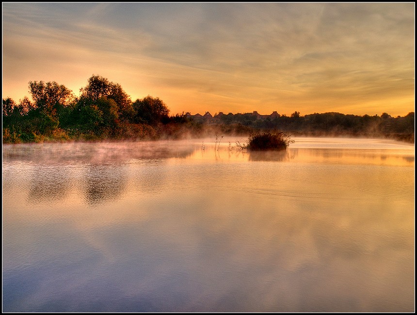 photo "Indian summer" tags: landscape, sunset, water