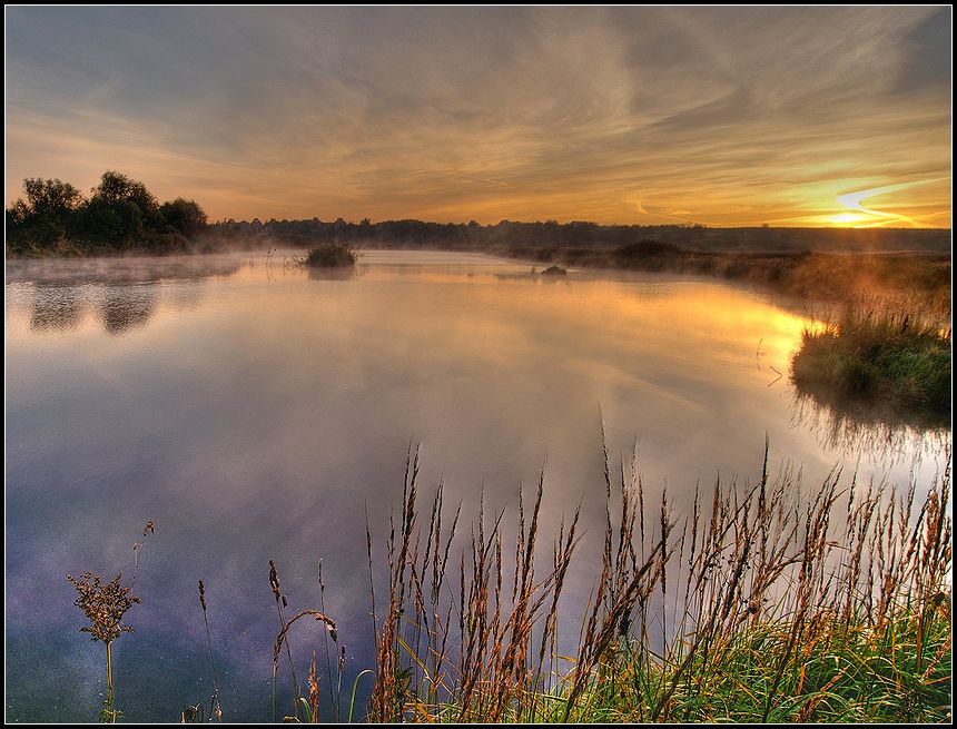 photo "***" tags: landscape, sunset, water