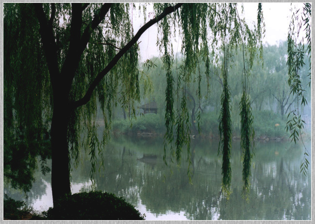 photo "Xian park (China)" tags: landscape, water