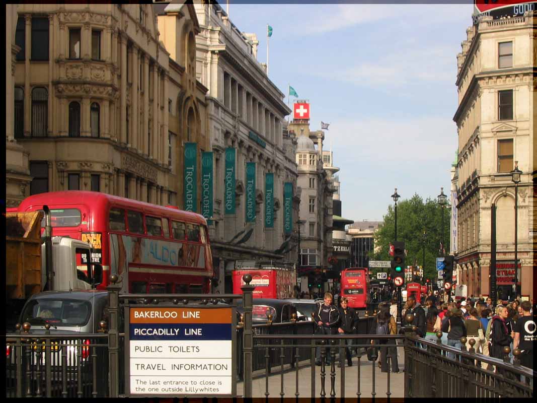 photo "London, rush hour" tags: travel, Europe