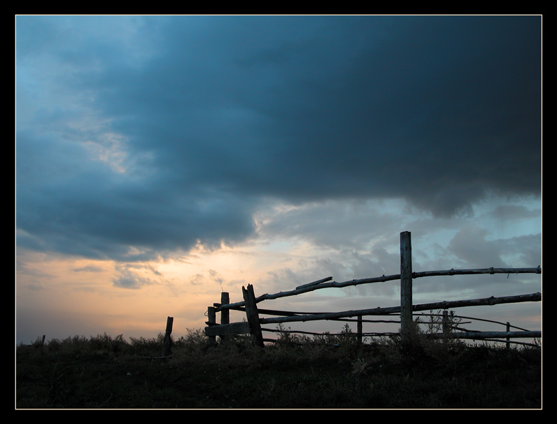 photo "BLUE CLOUD" tags: landscape, autumn, clouds