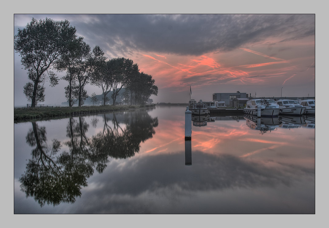 photo "Mirror of the ground..." tags: landscape, sunset, water