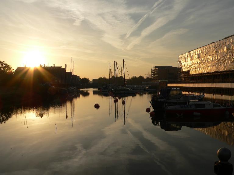 photo "Morning at Gravesend" tags: landscape, architecture, sunset