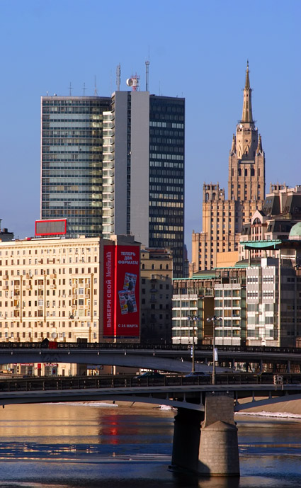 фото "Московские вертикали" метки: архитектура, пейзаж, 