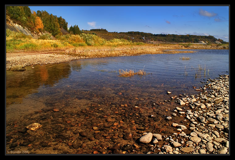 photo "On coast of Tom' in autumn colours" tags: landscape, nature, autumn