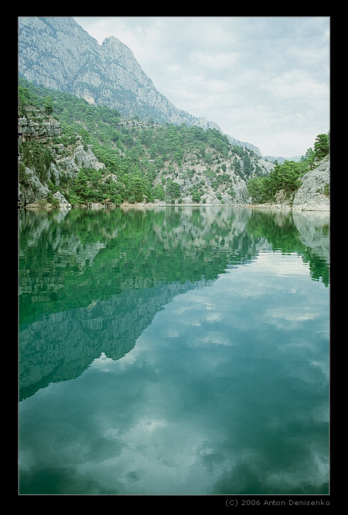 photo "Green Canyon" tags: landscape, mountains, water